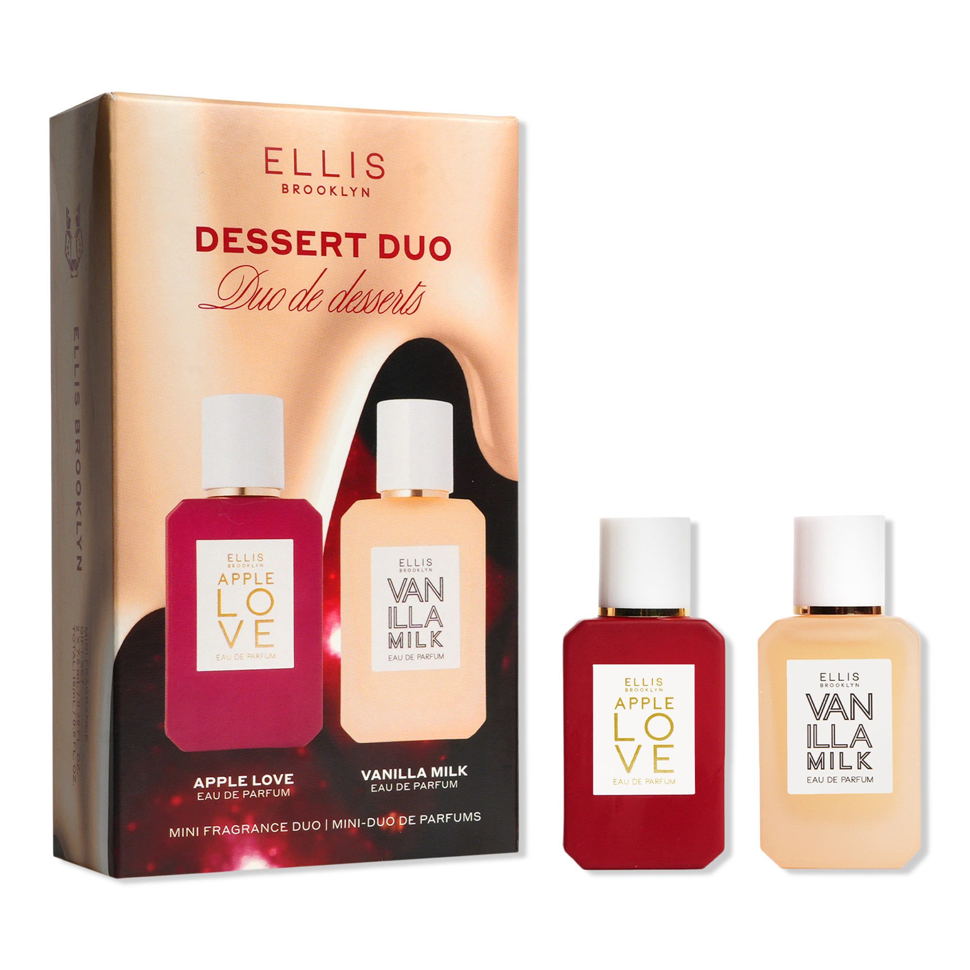 Ellis Brooklyn DESSERT DUO: Mini APPLE LOVE & VANILLA MILK Duo Set #1