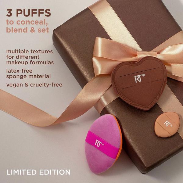 Real Techniques Matte + Merry Makeup Puff Gift Set #3