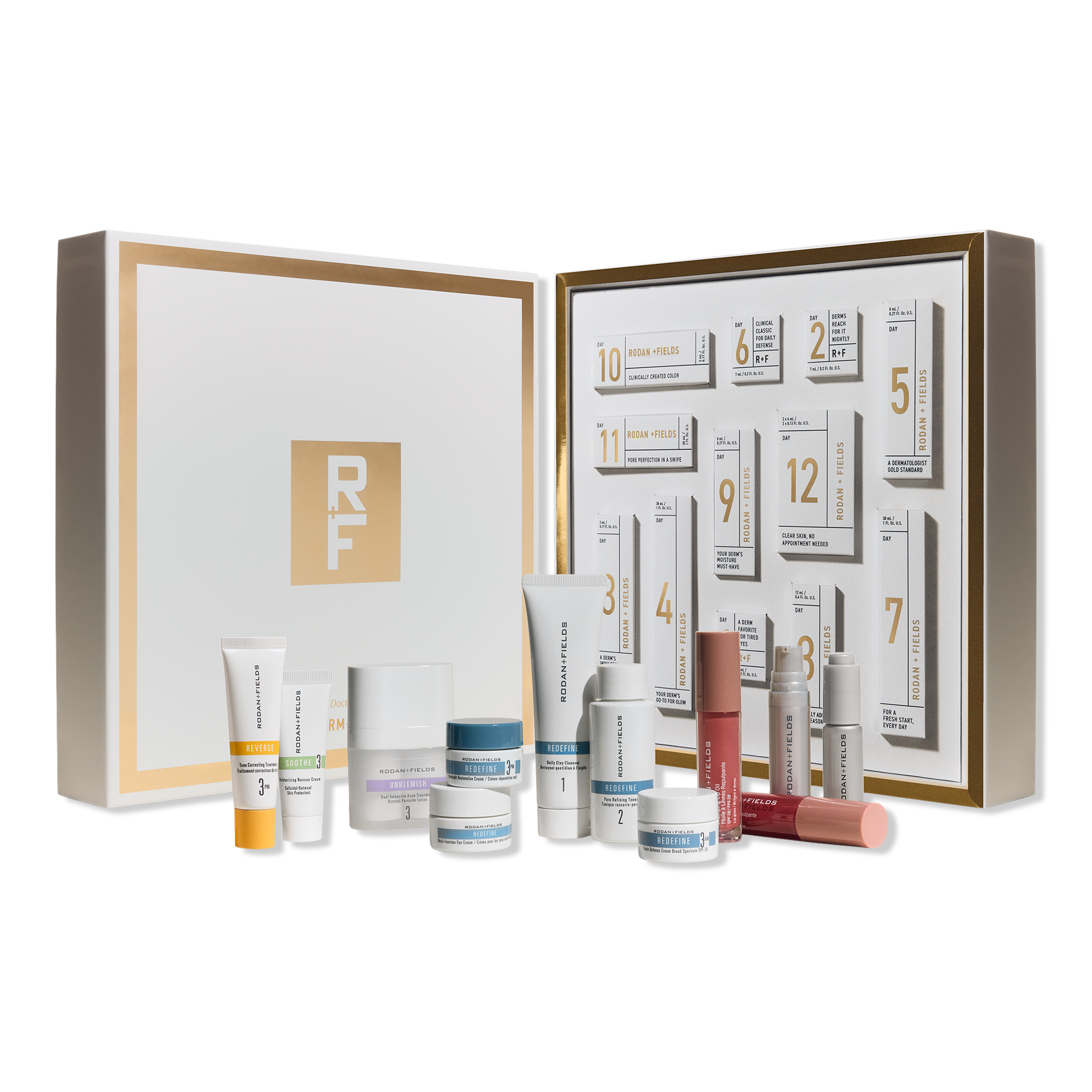 RODAN + FIELDS 12 Days of Derm-Loved Skincare Advent Calendar #1