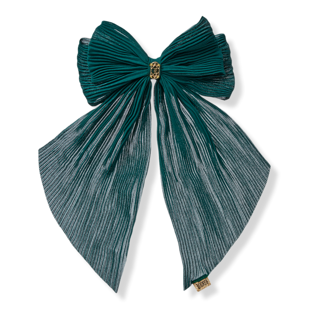 Scunci Wicked Pleated Bow Barrette