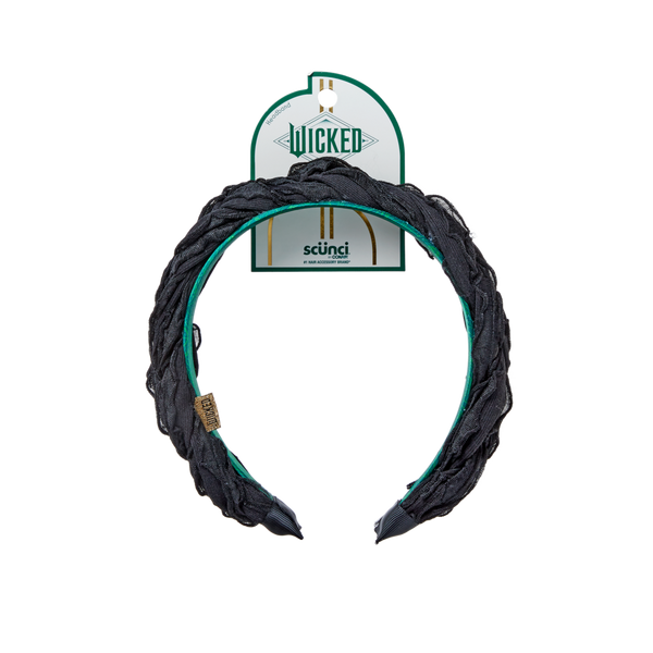 Scünci Wicked Elphaba Gathered Headband #2