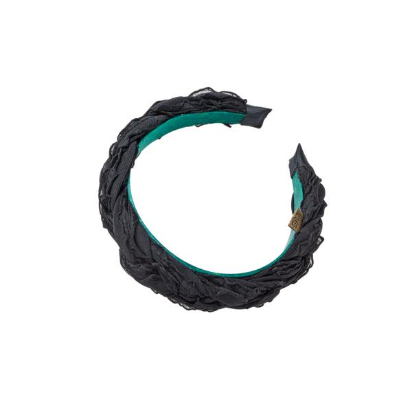 Scünci Wicked Elphaba Gathered Headband #3