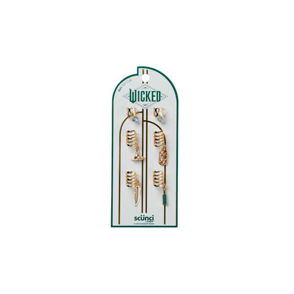 Scünci Wicked Hair Cuffs With Charms #2