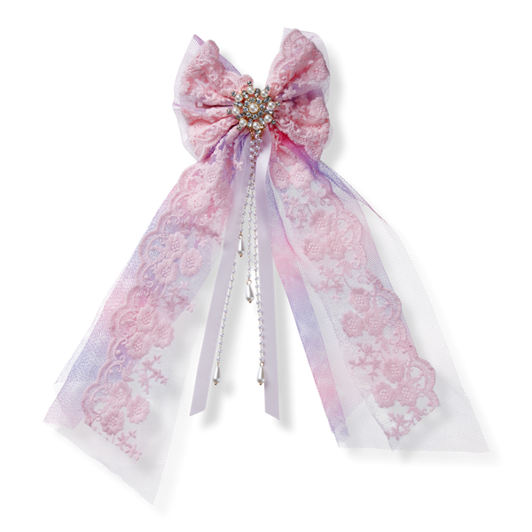 Scünci Wicked Glinda Long Bow Barrette #1