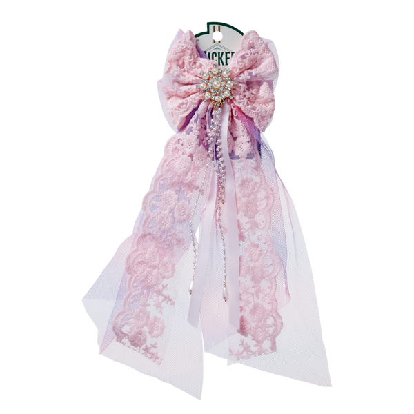 Scünci Wicked Glinda Long Bow Barrette #2