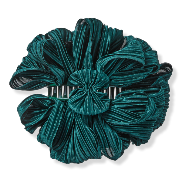 Scünci Wicked Fabric Claw Clip with Bow #1