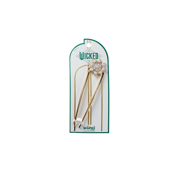 Scünci Wicked Glinda Gold Hair Pin #2