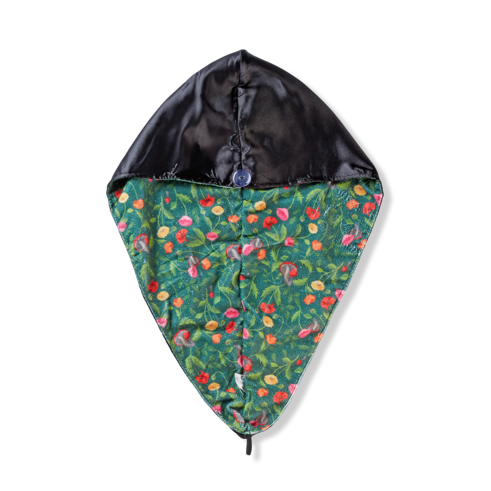Scünci Wicked Satin Hair Turban - Elphaba