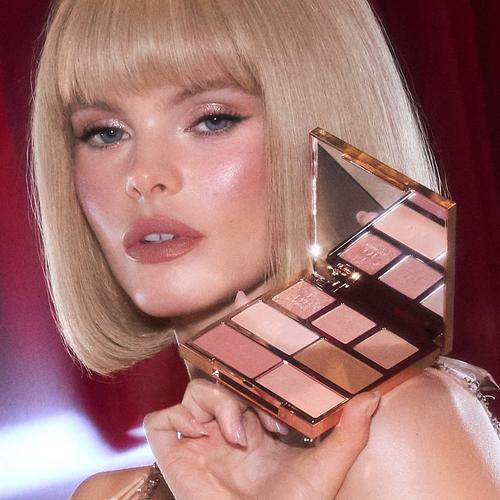 チーク Charlotte Tilbury Instant LookinaPalette Charlotte Tilbury - Pretty, Glowing Beauty Hollywood Instant Look