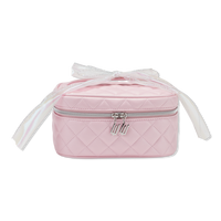 Wicked Quilted Train Case With Bow