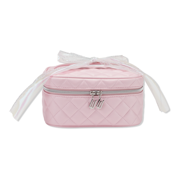 Tartan + Twine Wicked Quilted Train Case With Bow #1