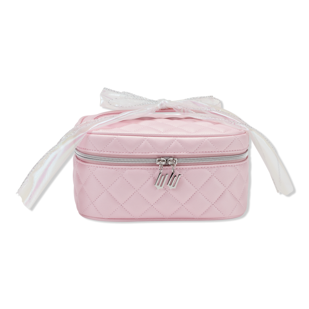 Tartan + Twine Wicked Quilted Train Case With Bow