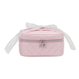 Tartan + Twine Wicked Quilted Train Case With Bow