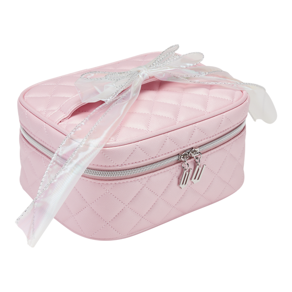 Tartan + Twine Wicked Quilted Train Case With Bow #2