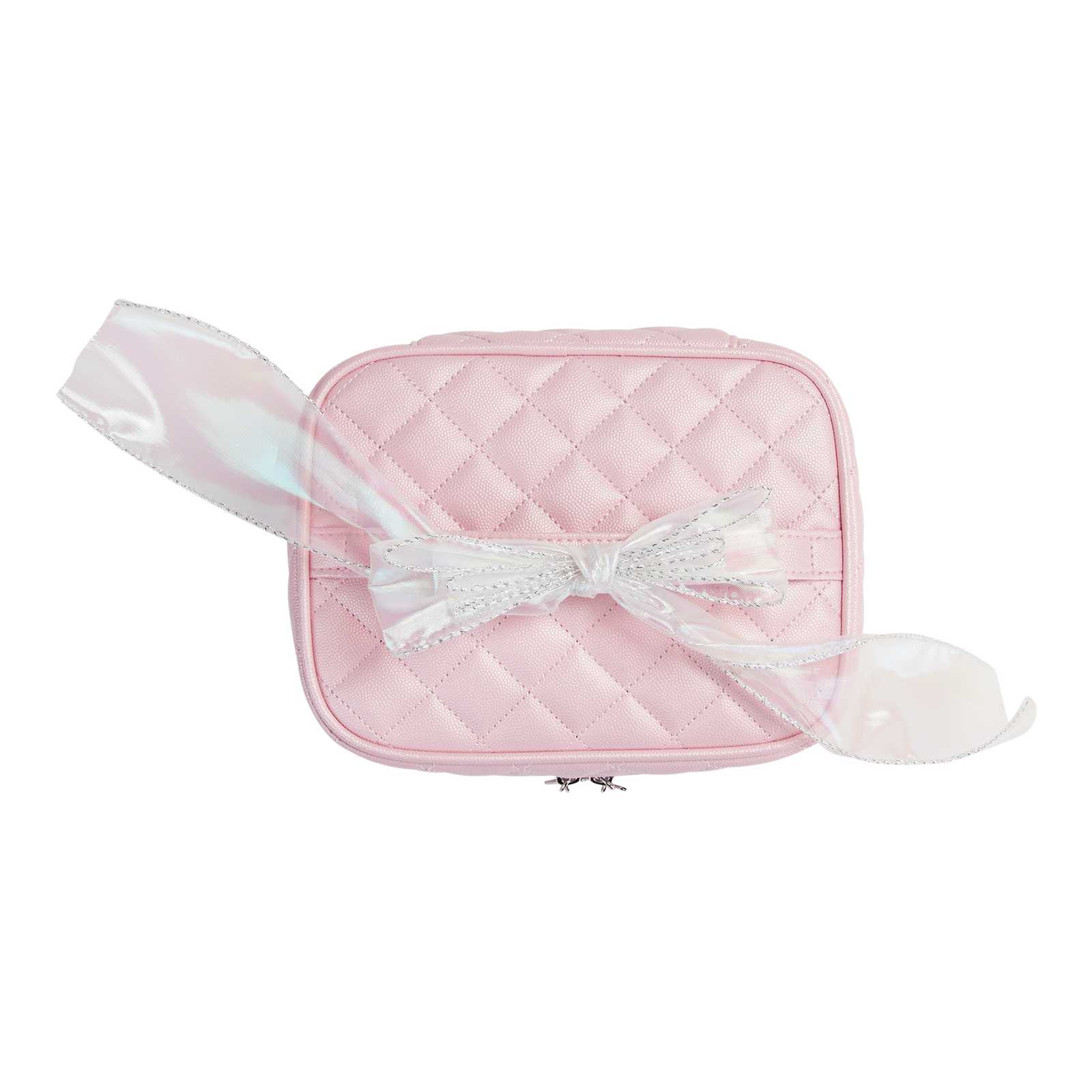 Wicked Quilted Train Case With Bow