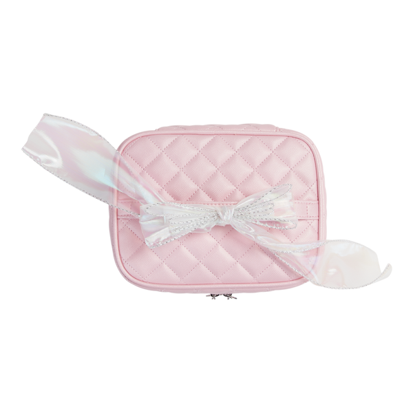 Tartan + Twine Wicked Quilted Train Case With Bow #4