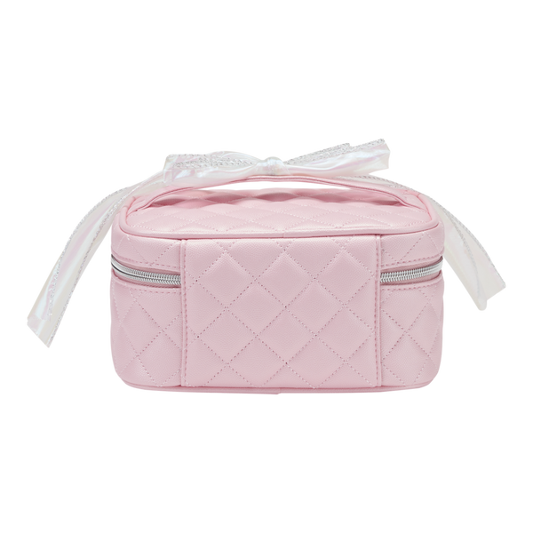 Tartan + Twine Wicked Quilted Train Case With Bow #5