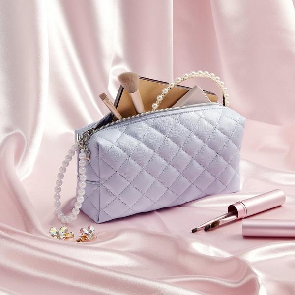 Tartan + Twine Wicked Periwinkle Quilted Loaf Organizer #7