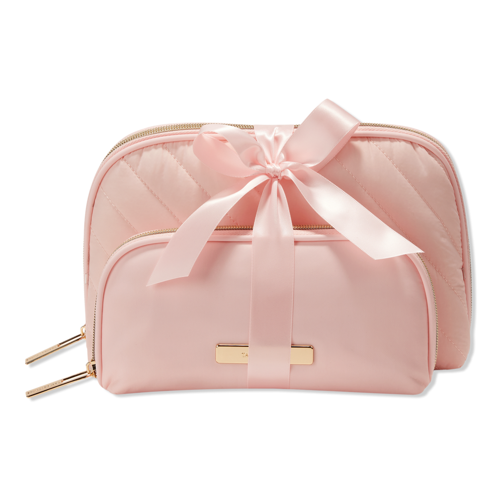 Tartan + Twine Pink Loaf Organizer And Pencil Case Set