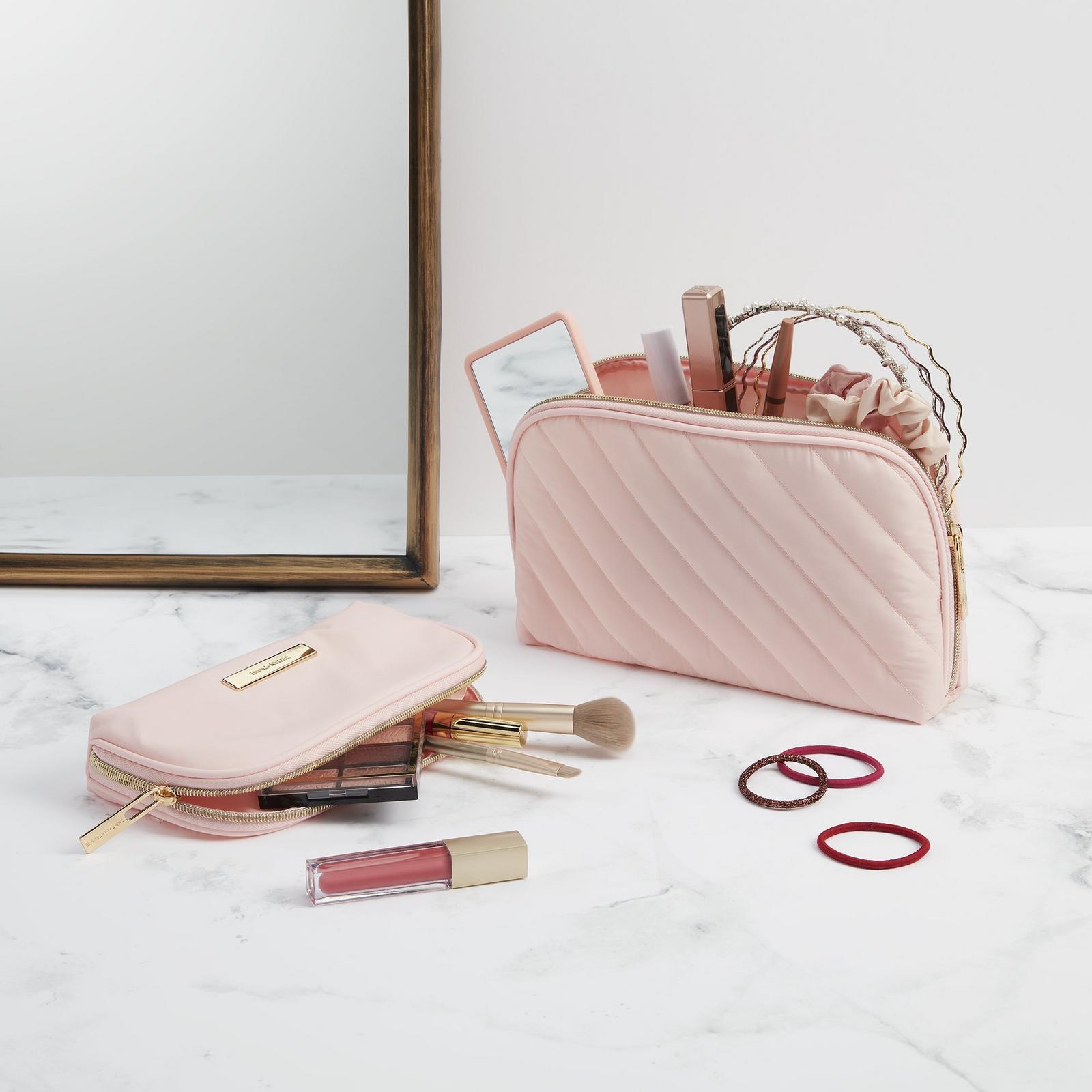 Pink Loaf Organizer and Pencil Case Set