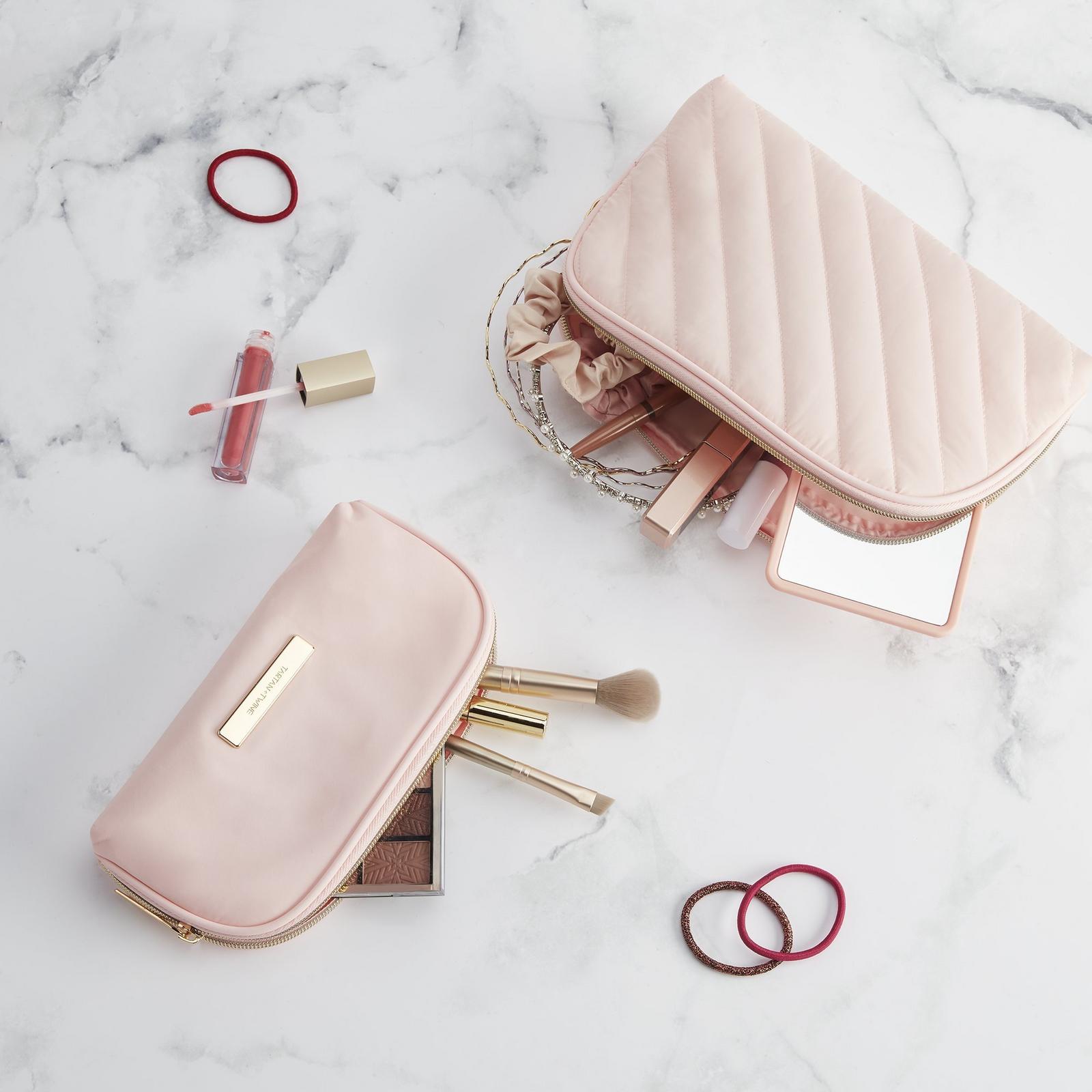 Pink Loaf Organizer and Pencil Case Set