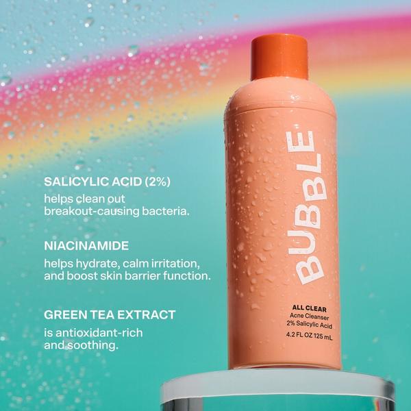 Bubble All Clear Anti-Breakout Cleanser #4