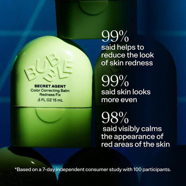 Bubble SECRET AGENT Color Correcting Balm Redness Fix #5