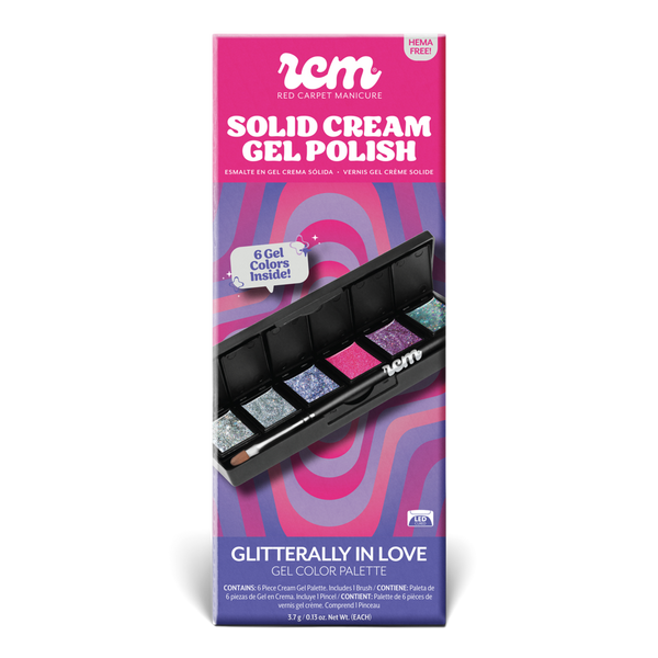 Red Carpet Manicure Solid Cream Gel Polish Palette #2