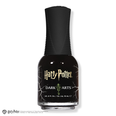 Orly Harry Potter Dark Arts Matte Black Crackle Topper