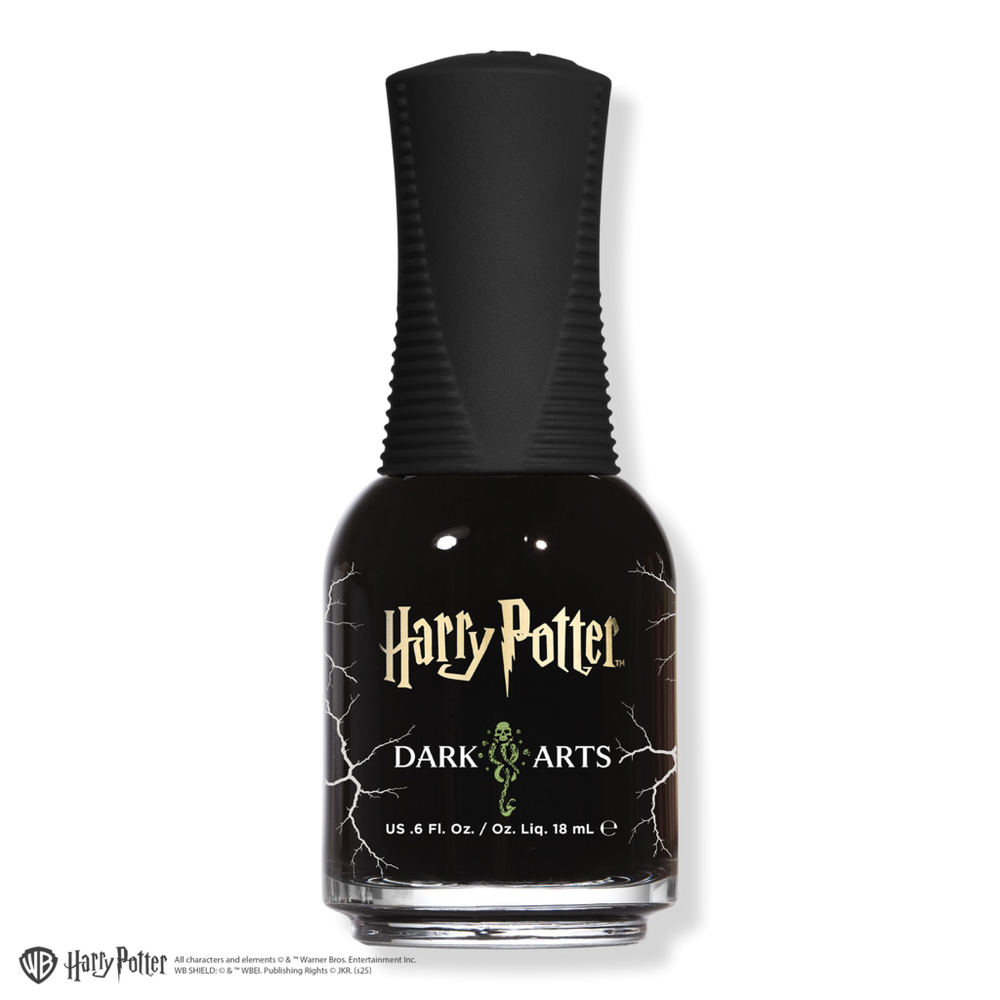 Orly Dark Arts Matte Black Crackle Topper