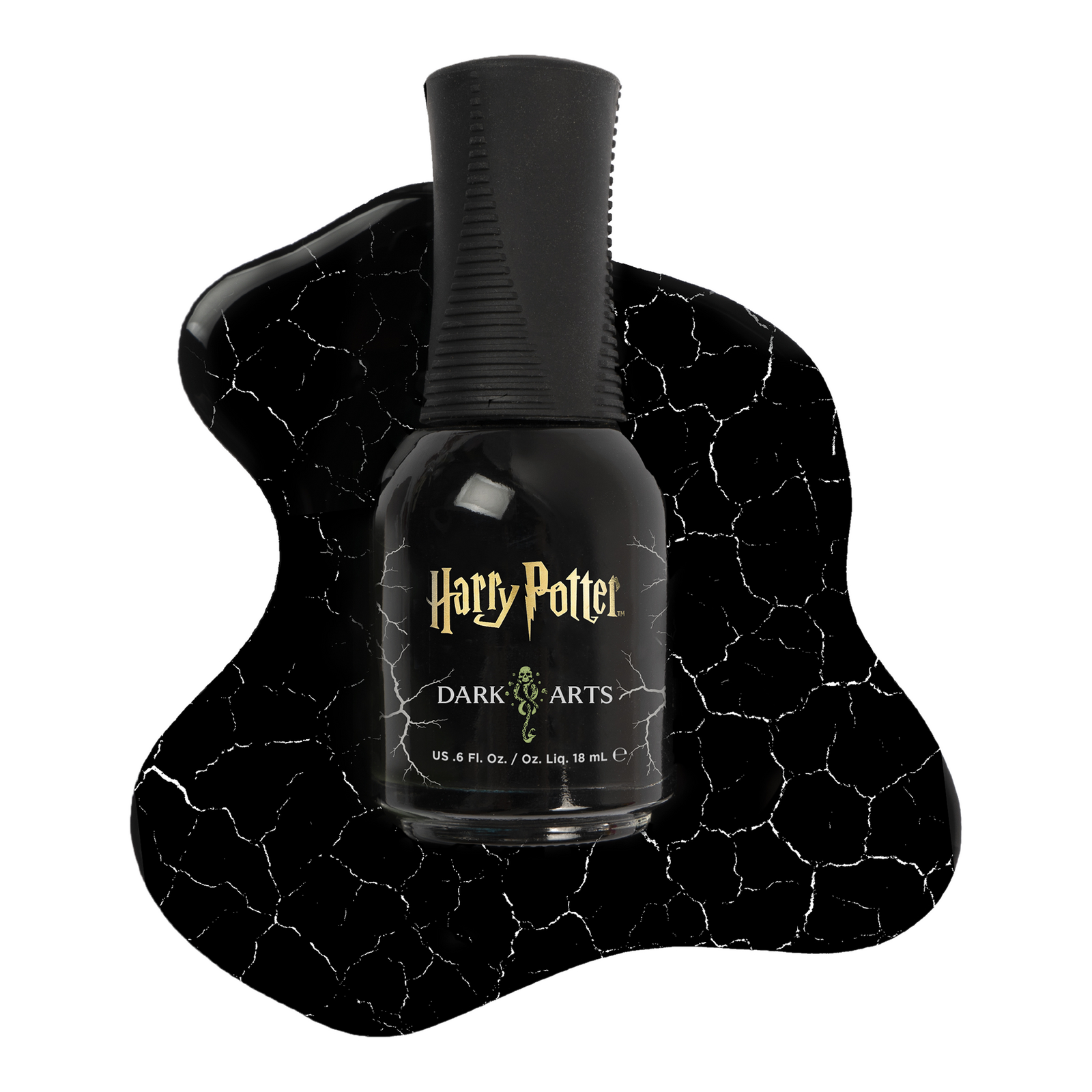 Dark Arts Matte Black Crackle Topper