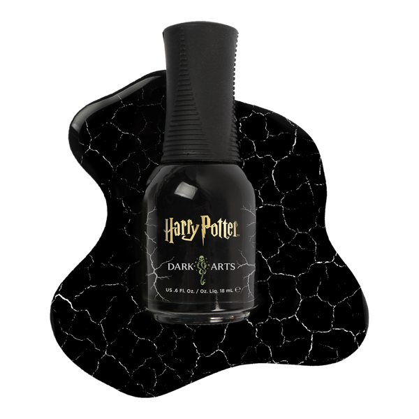 Orly Harry Potter Dark Arts Matte Black Crackle Topper #3