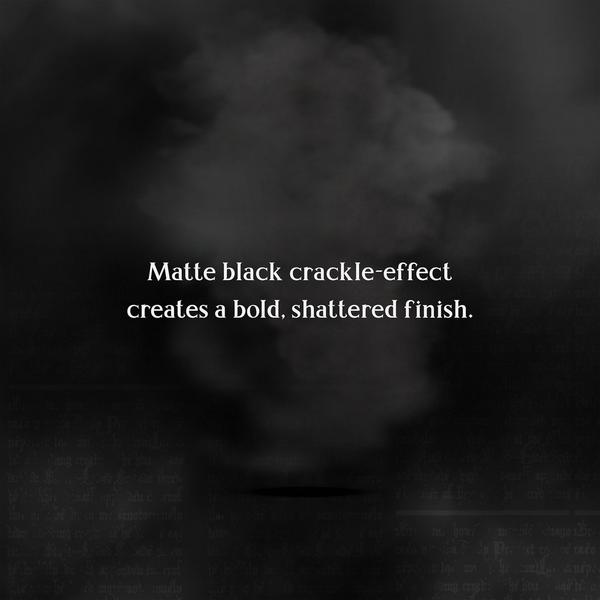 Orly Harry Potter Dark Arts Matte Black Crackle Topper #6