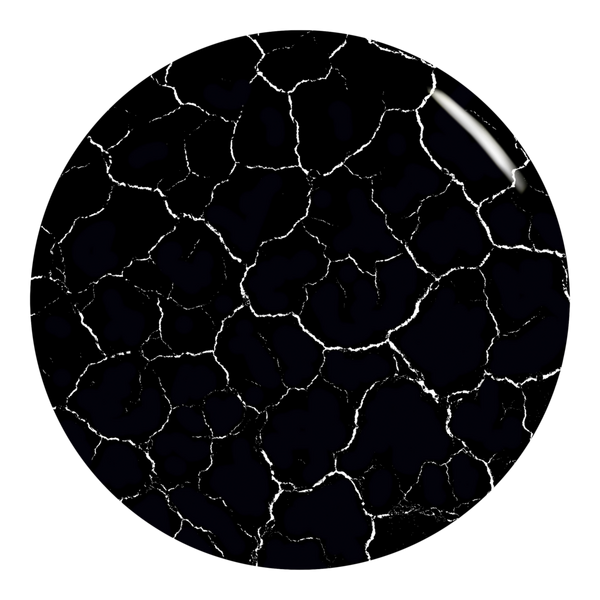 Orly Harry Potter Dark Arts Matte Black Crackle Topper #2