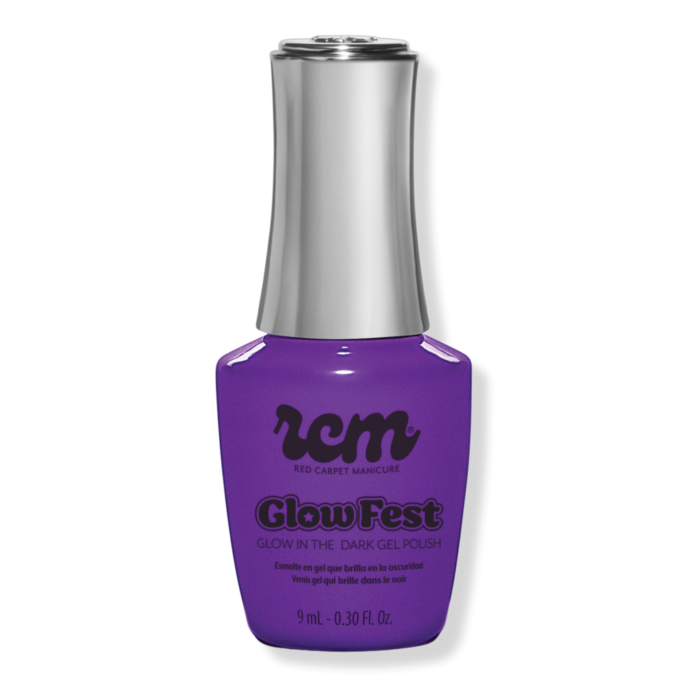 Red Carpet Manicure Glow Fest Glow In The Dark Led Gel Nail Polish - Techno Taffy