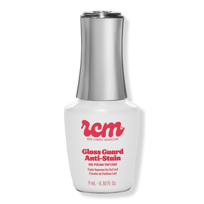 Red Carpet Manicure Gloss Guard Anti-Stain LED Gel Polish Top Coat