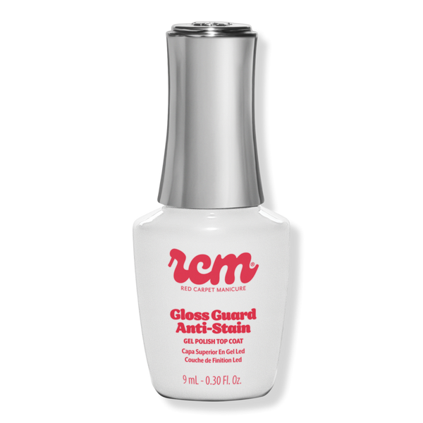 Red Carpet Manicure Gloss Guard Anti-Stain LED Gel Polish Top Coat #1