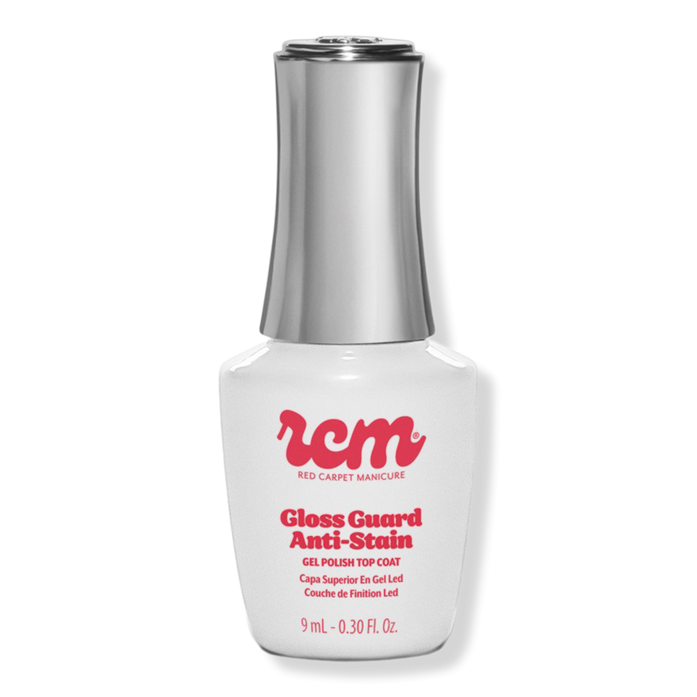 Red Carpet Manicure Gloss Guard Anti-Stain LED Gel Polish Top Coat