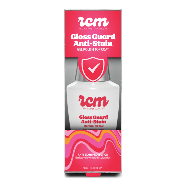 Red Carpet Manicure Gloss Guard Anti-Stain LED Gel Polish Top Coat #2