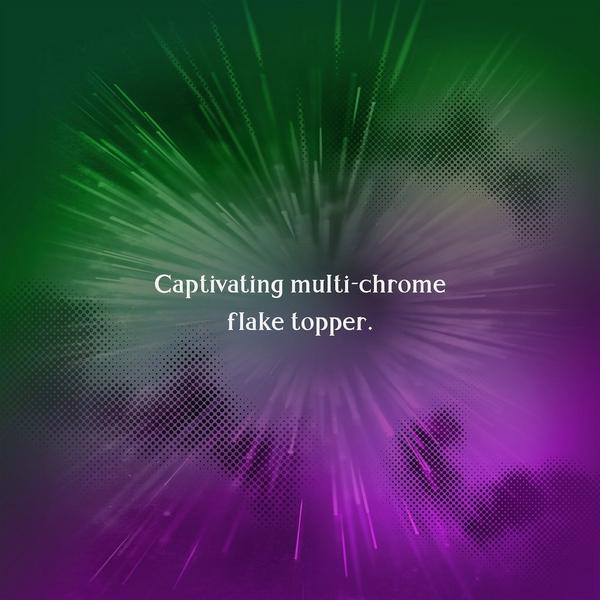 Orly Harry Potter Colovaria No. 1 Multi Chrome Flake Topper #4