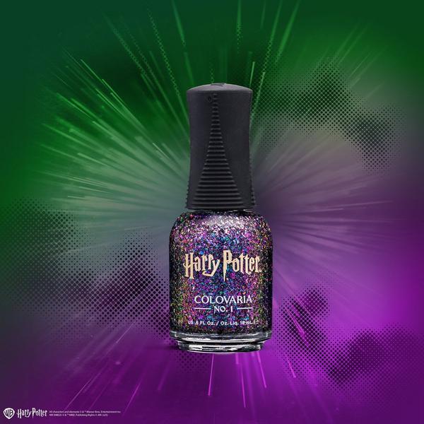 Orly Harry Potter Colovaria No. 1 Multi Chrome Flake Topper #5
