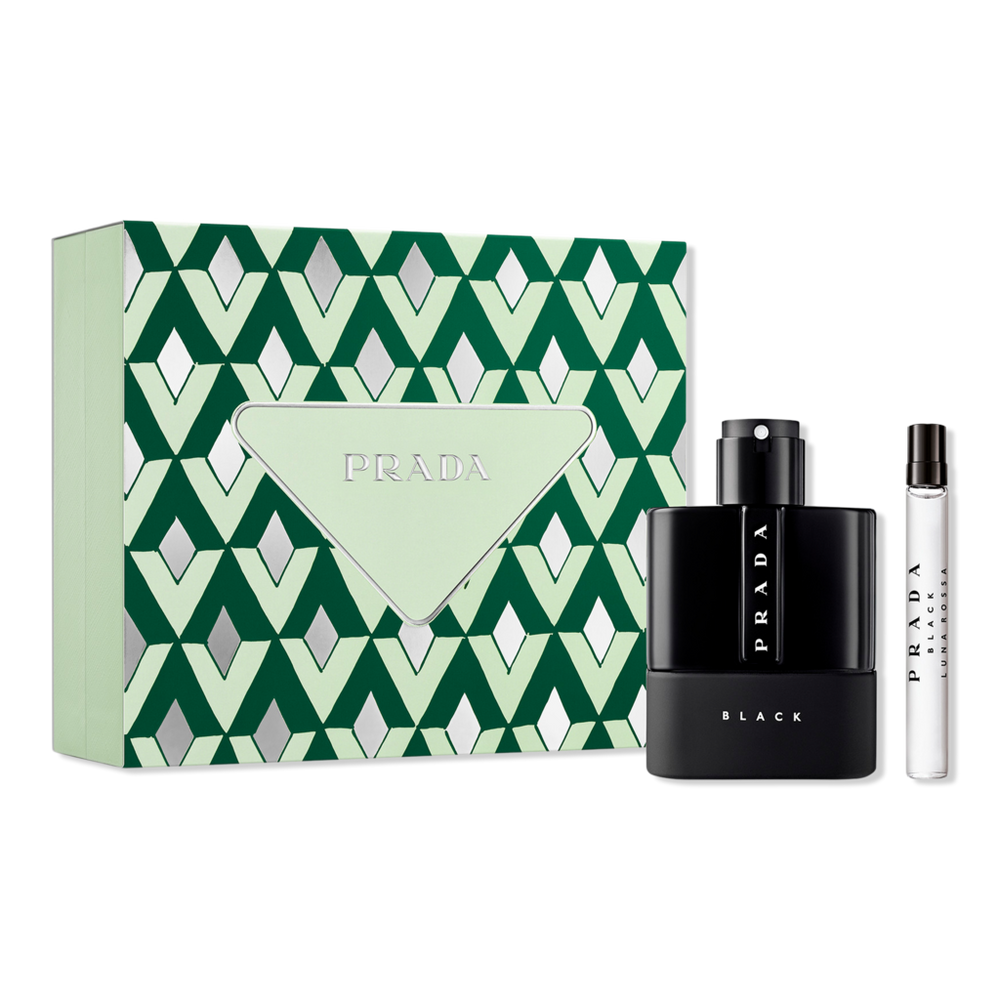Prada Luna Rossa Black Eau De Parfum 2-piece Gift Set