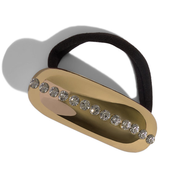 Kitsch Metal Rhinestone Medium Cloud Cuff #2