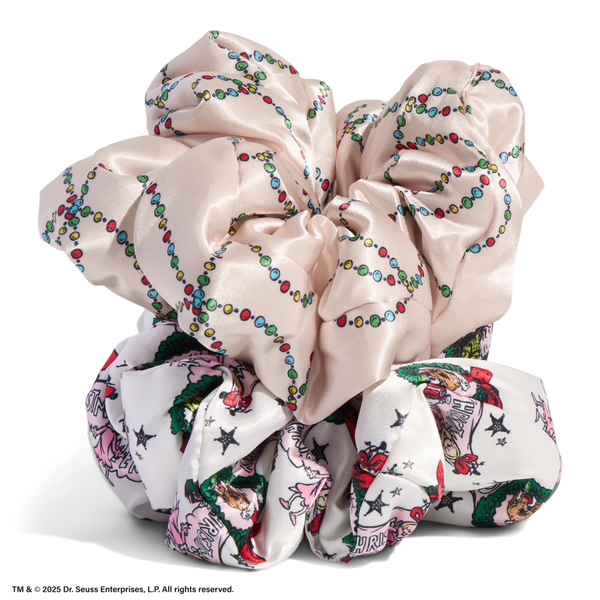 Kitsch The Grinch x Kitsch Pillow Satin Scrunchie 2 Piece Set #2