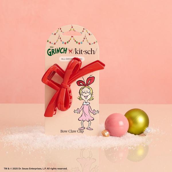 Kitsch The Grinch x Kitsch Bow Claw Clip #4
