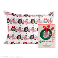 The Grinch x Kitsch Standard Satin Pillowcase
