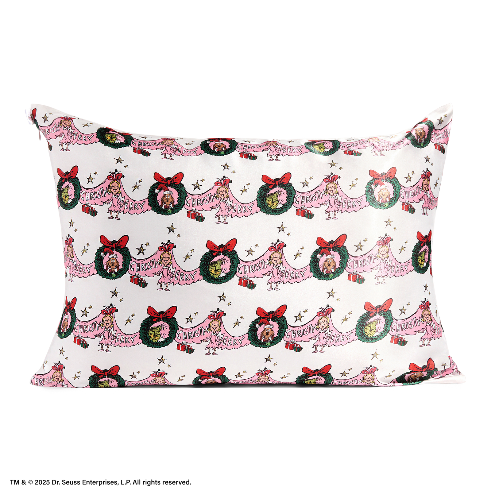 The Grinch x Kitsch Standard Satin Pillowcase - Cindy Lou