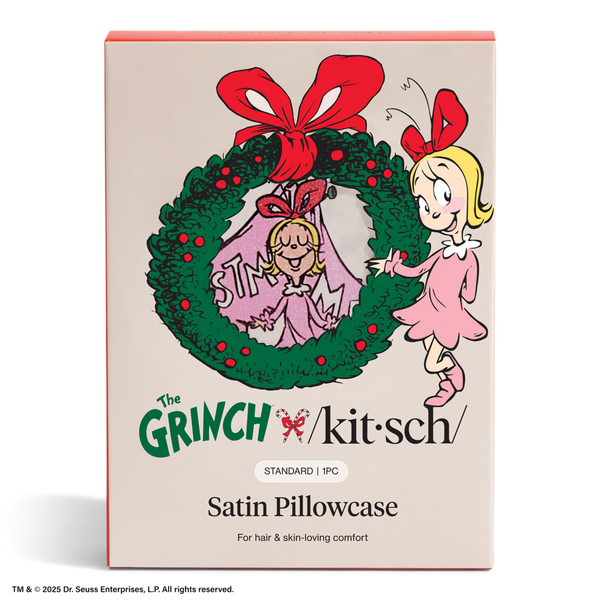 Kitsch The Grinch x Kitsch Standard Satin Pillowcase #3