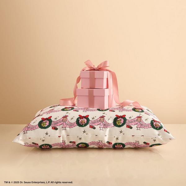 Kitsch The Grinch x Kitsch Standard Satin Pillowcase #4