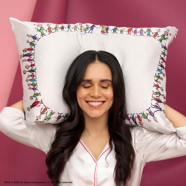Kitsch The Grinch x Kitsch Standard Satin Pillowcase #5
